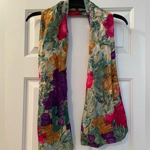 Floral scarf